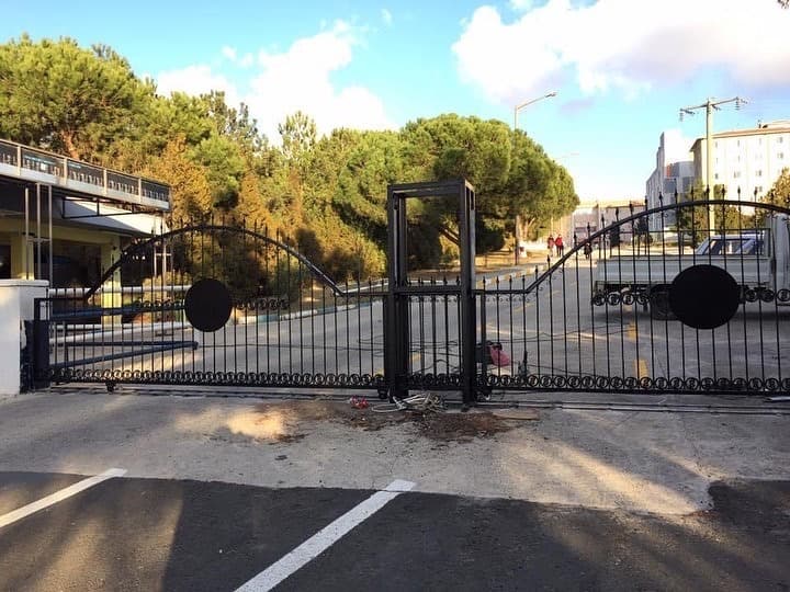 Otomatik Raylı Çift Sürgülü Site & Tesis Giriş Kapısı – Tekirdağ / Çorlu